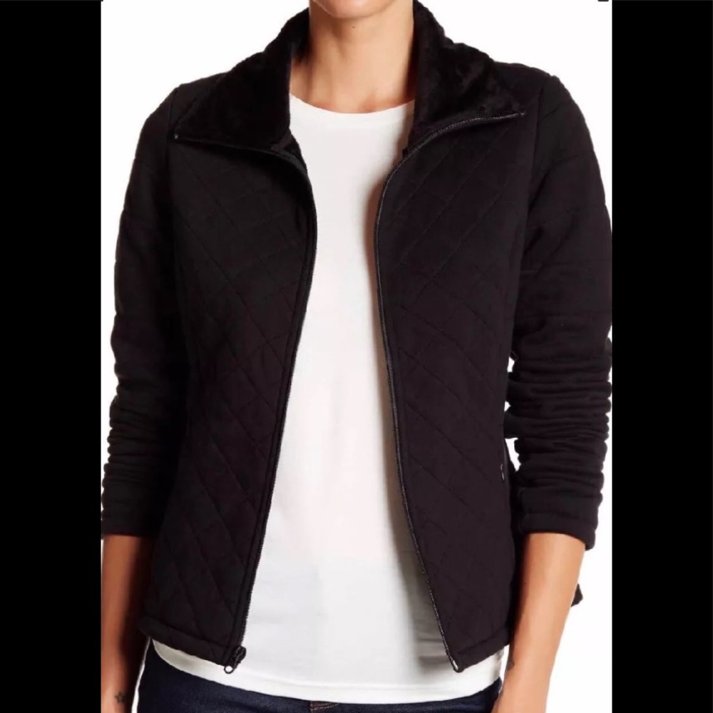 Black North Face Zip Up Size Small